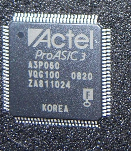 Actel Proasic 3 a3p060 lot of 5 TQFP 100 VQG100 - Picture 1 of 2