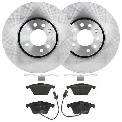 TRW KIT-072924-4453 Brake Disc and Pad Kits 2-Wheel Set Front for Saab 9-3 9-3X - Image 1 of 4
