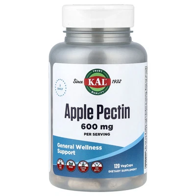 Pectina de manzana, 120 cápsulas vegetales (300 mg por Vegcap) Foto 1 de 2