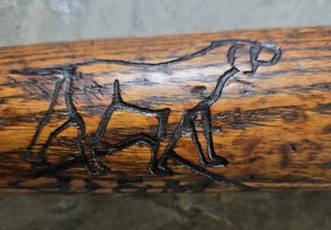 Early 1900s Draper Maynard D&M Wood Bat, No. 20. Lucky Dog - No Spots - Picture 1 of 12