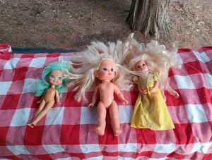 VINTAGE KONVOLUT PUPPEN 1985 & 1988 CREATA HASBRO MATTEL SPIELZEUG SPIELPUPPE - Bild 1 von 7