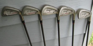 Ben Hogan Edge GCD Mid size Iron Set 3-6 + 9 iron, Smoke finish steel Apex VFP-4 - Picture 1 of 16