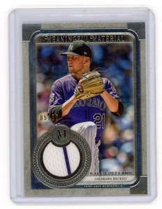 Colección Museo Topps 2019 Kyle Freeland material significativo reliquias/50 - Imagen 1 de 2
