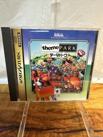 Theme Park - Sega Saturn - Japan Region Title - USA Seller - Tested - CIB