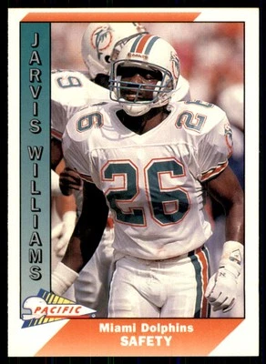 1991 Pacific Jarvis Williams Miami Dolphins #279 - Image 1 of 2