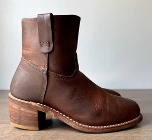 Red Wing 3414 Women’s Inez Cowboy Boots Ankle Booties Brown Leather Western 6B - Picture 1 of 10