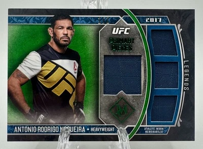 2017 UFC Museum Collection - Antonio Rodrigo Nogueira Primary Pieces SQRL-AN 1/1 - Image 1 of 3
