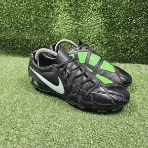 Nike Total 90 Laser III FG schwarz grün sportliche Fußballschuhe 385402-013 Herren 8 - Bild 1 von 10