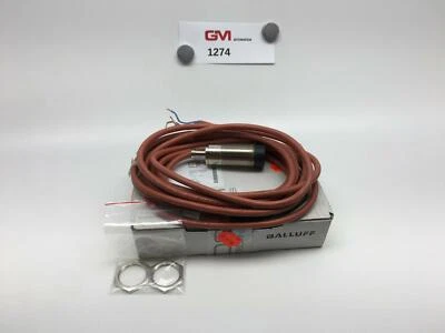 Balluff Inductive Sensor BES02HE Bes 516-125-SA1-05 Proximity Sensor 0 19/32in - Image 1 of 4