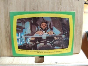 The Incredible Hulk 🏆1979 Marvel Comics Group #21 STICKER Card 🏆  - Picture 1 of 1