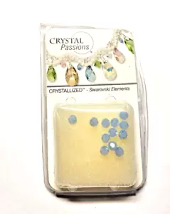 Swarovski Elements Hellblau Facettierte Perlen 12 Stück Neu Kristall Leidenschaften - Bild 1 von 3