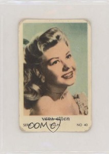 1952 Dutch Gum Serie B Vera Ellen #40 f5h