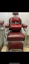 VINTAGE ANTIQUE THEO. KOCHS BARBER CHAIR MADE IN USA COMPLETE CHILD CHAIR INCL.