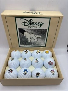 Disney Dozen Character Golf Balls~Unused Open Box - Picture 1 of 4