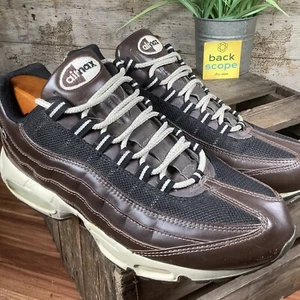 Nike Air Max 95 Premium (2005) Baroque Brown Leather OG Retro Ultra Rare - UK8.5 - Picture 1 of 12