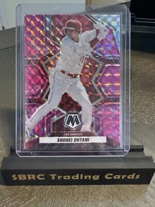 2022 Mosaic PRIZM Shohei Ohtani Pink Camo PARALLEL SP #164 Angels DODGERS - Picture 1 of 2
