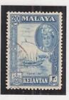 KELANTAN, 1962 New Sultan 20c. Blue, used.