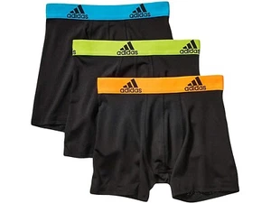 adidas 269352 Boys Sport Performance Climalite 3-Pack Boxer Brief Size Medium - Picture 1 of 2