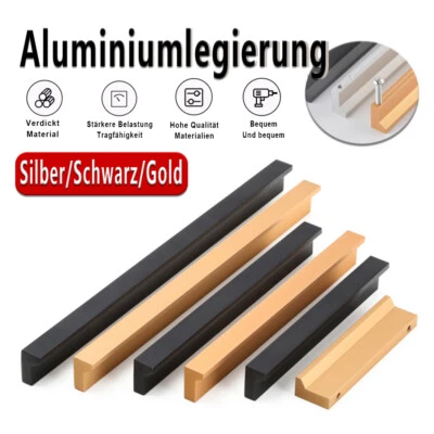 Alu Möbelgriff Schubladengriff Schrankgriff Küchengriff Bügelgriff 64mm~320mm - Bild 1 von 4