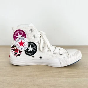 Converse Chuck Taylor All Star High Logo Play Shoes White Unisex Size US M5 W7 - Picture 1 of 11