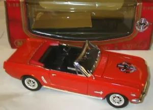 * Nuevo * MIRA Golden Line 64 1/2 Ford Mustang fundido a presión escala 1:18 - Imagen 1 de 5