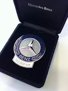 Mercedes-Benz Emblem Novelty 100,000 km Run commemorative Limited edition New - Picture 1 of 9