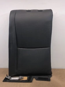 2014 2015 2016 Infiniti Q50 Rear Left Upper Seat Portion - Black Leather OEM - Picture 1 of 8