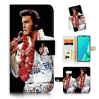 ( For Samsung S10+ / S10 Plus ) Flip Case Cover Pb24582 Elvis Presley