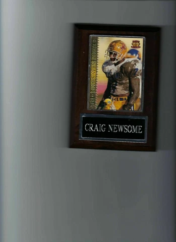 CRAIG NEWSOME PLAQUE ARIZONA STATE SUN DEVILS FOOTBALL NCAA    C Cover