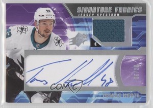 2021-22 SPx Signature Fabrics Spectrum /25 Tomas Hertl #SF-HE Auto