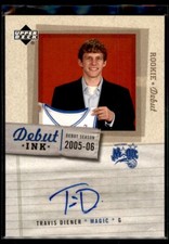 Travis Diener 2005-06 Upper Deck Rookie Debut RC Autograph Rookie Auto #RS11