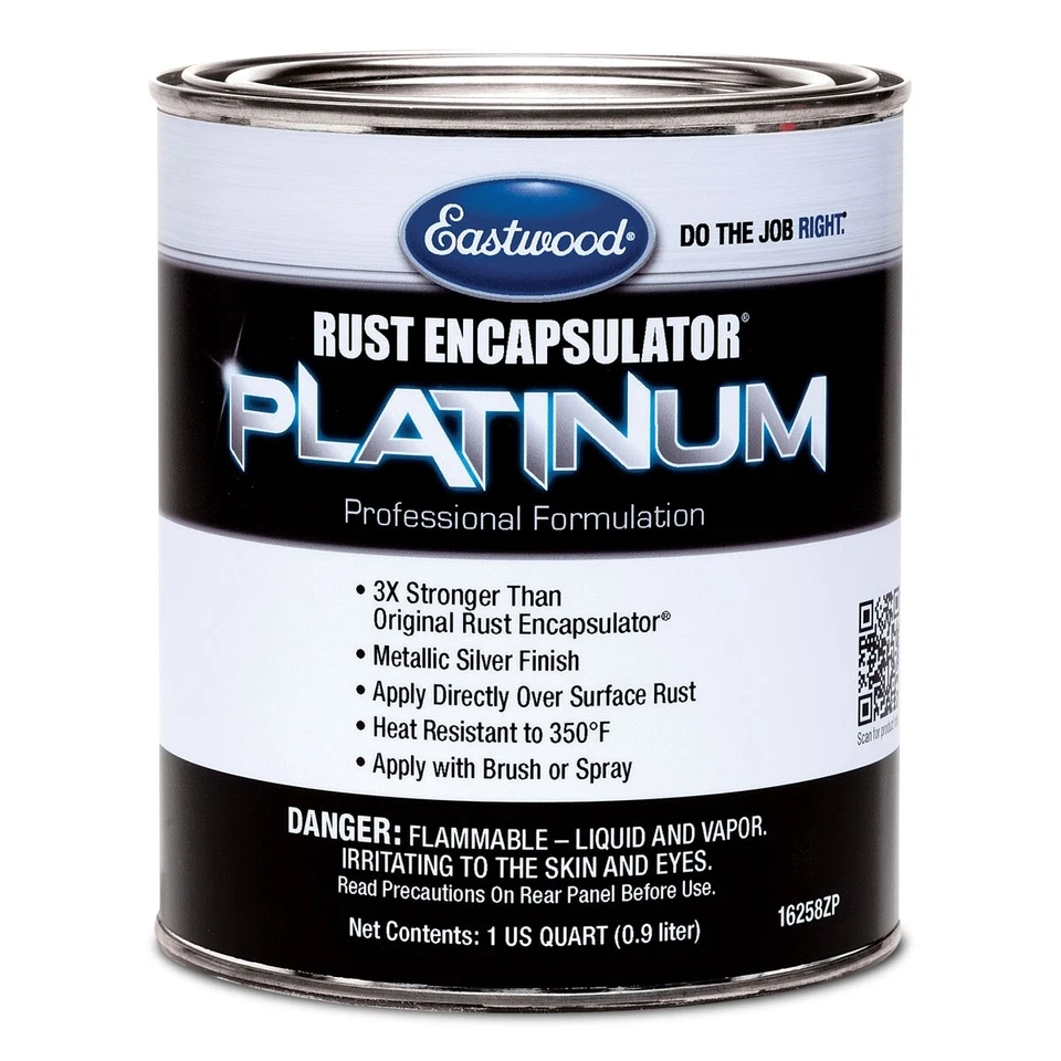 Eastwood Rust Encapsulator Platinum 1 Quart UV Resistant High-Tech Formula - Image 1 of 1
