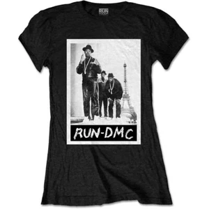 Run DMC Ladies T-Shirt: Paris Photo - Picture 1 of 2