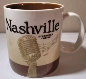 Taza Starbucks Nashville Taza Global Icon City Collectors Serie 2012 16 oz - Imagen 1 de 7