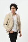 Henry Cotton's Mens Cotton Blazer Jacket Designer Casual Smart Coat - Rrp £190