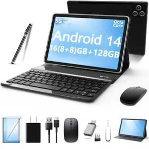 Tablet 2025 Newest Android 14 Tablet, 10 Inch Tablet,5G Wi-Fi Tablet Computer,2 - Picture 1 of 12