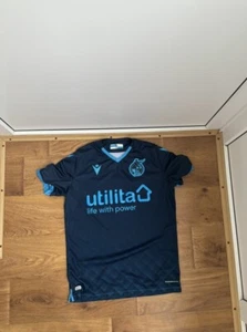 Bristol Rovers Home Football Soccer Shirt Jersey 2022 2023 Macron Size S SMALL - Picture 1 of 5