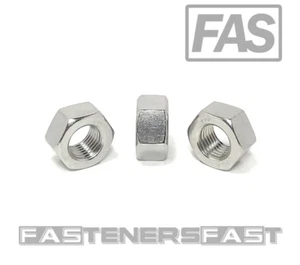 (25) 7/16-20 Finished Hex Nuts Stainless Steel (25 Pieces) - Picture 1 of 4