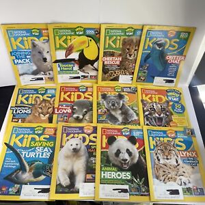 12 National Geographic Kids Magazines Lot 2022-2023 Inc Halloween Edition