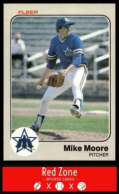 1983 Fleer - #482 Mike Moore NM - Image 1 of 2