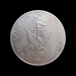 TURKEY LIRA 1960 SILVER KM 894 #3057# - Picture 1 of 2