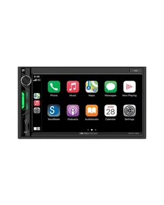 Double Din Car Stereo 7 Inch Apple Carplay Android Auto Bluetooth Radio - Picture 1 of 7