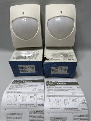 Lote de 2 sensores inalámbricos de detección de intrusiones OPTEX CX-702 serie C Foto 1 de 4