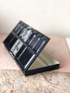 Vintage  Watercolor Enameled Metal Paint Palette , Paint Box - Foldable - Picture 1 of 11