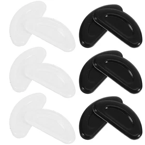 6 pares de almohadillas antideslizantes para la nariz suministros para gafas de repuesto - Imagen 1 de 12