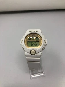 Reloj deportivo para mujer Casio Baby-G resina blanca y tono dorado acentuado BG6901-7 - Imagen 1 de 5