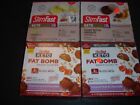 56 SLIMFAST KETO,FAT BOMB  ASSORTED  ENERGYBARS,SEALED NEW READ COMMENTS