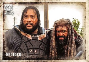 Walking Dead Season 8 Part 1 BASE Trading Card #41 / DECIDED