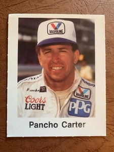 PANCHO CARTER 1986 Avalon Hill USAC Indianapolis 500 Game Card A - Picture 1 of 2