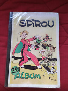Spirou album n° 22 du 472 au 489 de 1947 édition française